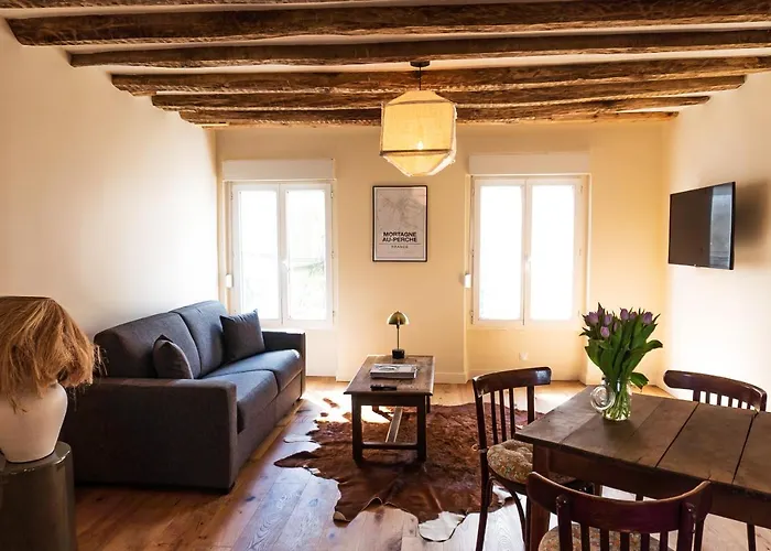 Les Nids Perches - Rue Sainte Croix Apartamento Mortagne-au-Perche